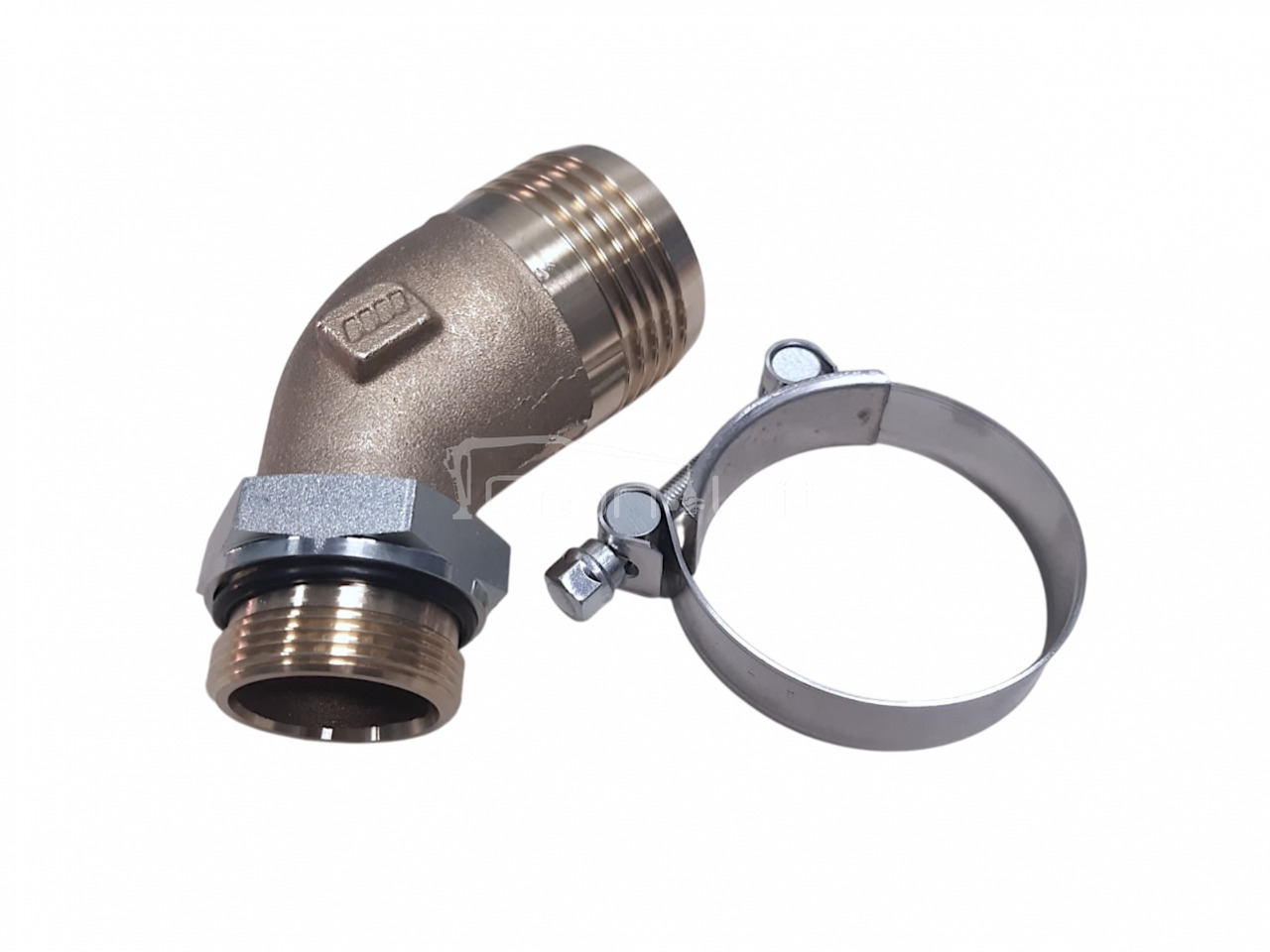 Króciec ssawny 45° G:1 1/2" DN63 15509000620 - 液压泵 适用于 装载起重机:图1 Króciec ssawny 45° G:1 1/2" DN63 15509000620 - 液压泵 适用于 装载起重机:图1