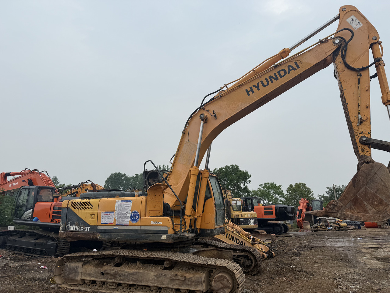 Hyundai used Hyundai 305-9t excavator - 履带式挖掘机:图2 Hyundai used Hyundai 305-9t excavator - 履带式挖掘机:图2