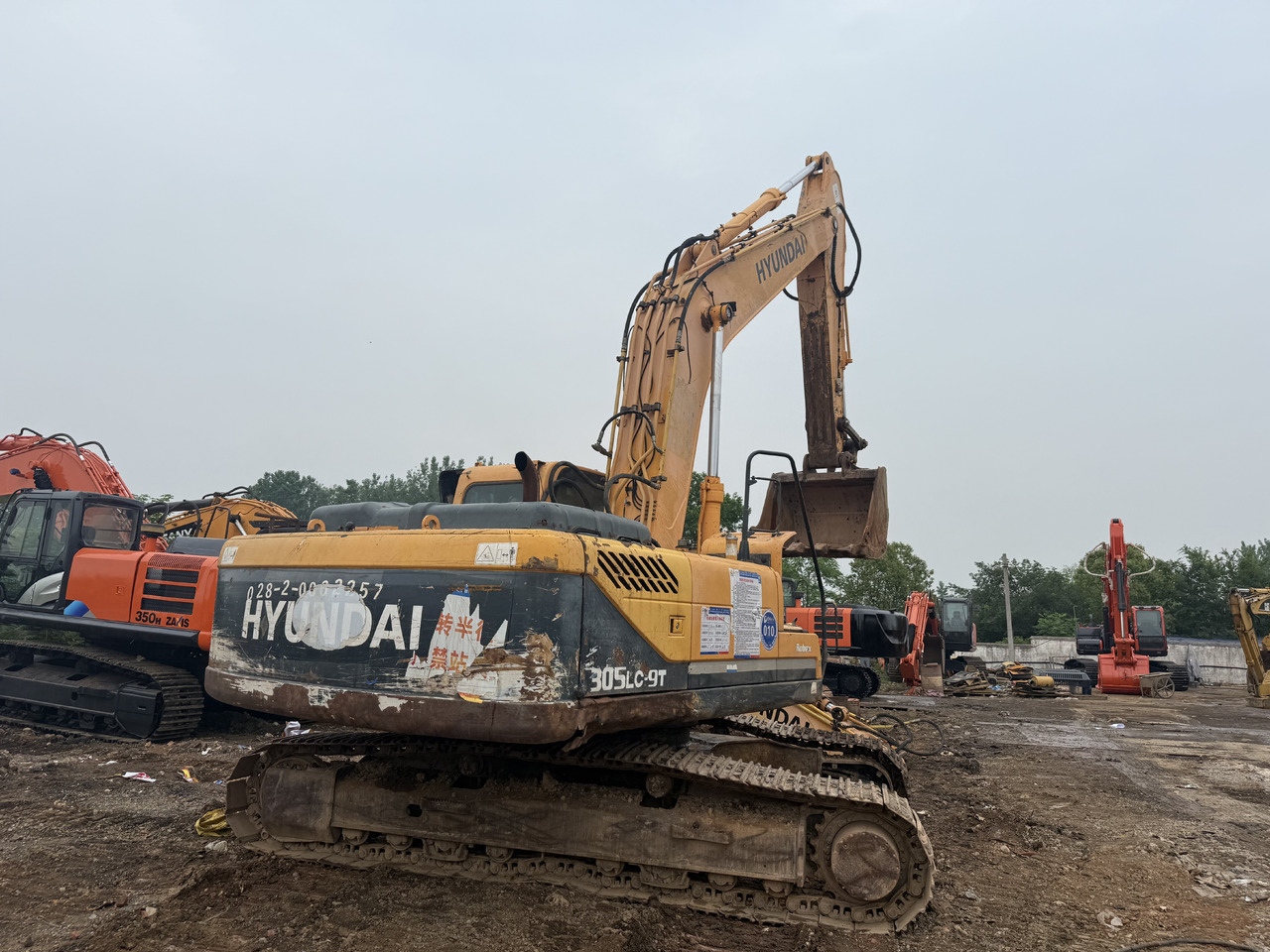Hyundai used Hyundai 305-9t excavator - 履带式挖掘机:图5 Hyundai used Hyundai 305-9t excavator - 履带式挖掘机:图5