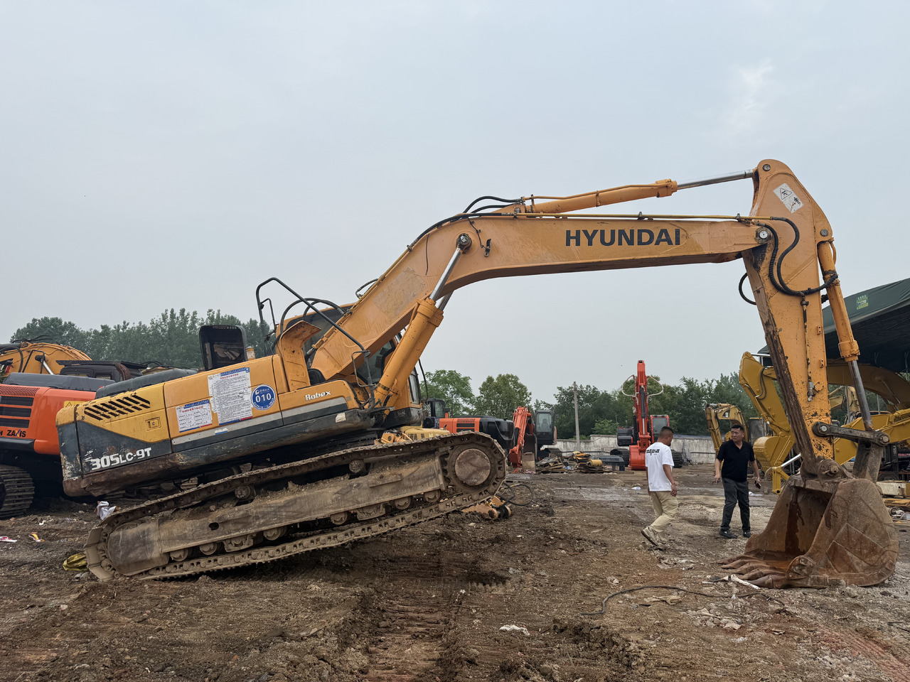 Hyundai used Hyundai 305-9t excavator - 履带式挖掘机:图3 Hyundai used Hyundai 305-9t excavator - 履带式挖掘机:图3
