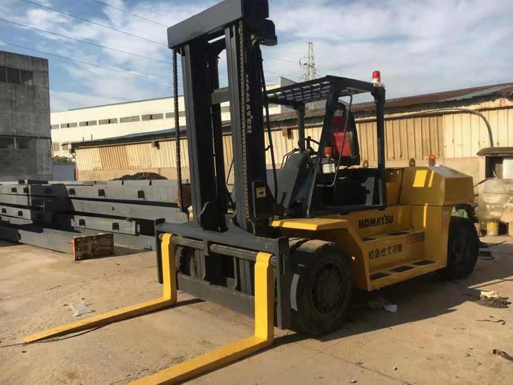 Nice Performance 100% Original komatsu 15tons Forklift on Sale 15 Ton Diesel Forklifts Industrial Price for Sale - 柴油叉车:图2 Nice Performance 100% Original komatsu 15tons Forklift on Sale 15 Ton Diesel Forklifts Industrial Price for Sale - 柴油叉车:图2