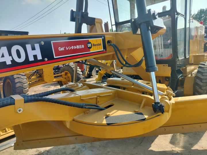 Used CAT 140H Motor Grader From Japan with Excellent Performance Caterpillar 140h in Good Condition for Sale - 平路机:图2 Used CAT 140H Motor Grader From Japan with Excellent Performance Caterpillar 140h in Good Condition for Sale - 平路机:图2