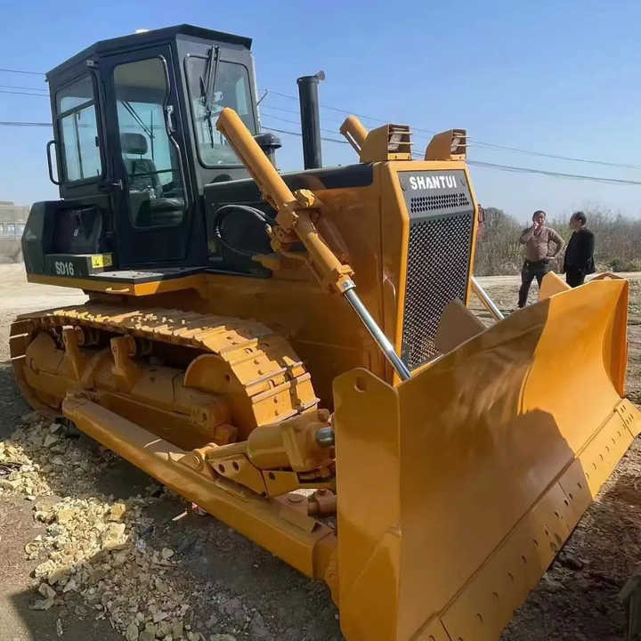 Used China Made SD16 Construction Machinery Shantui SD16 Crawler Bulldozer Earthmoving Machine Used Bulldozer - 推土机:图2 Used China Made SD16 Construction Machinery Shantui SD16 Crawler Bulldozer Earthmoving Machine Used Bulldozer - 推土机:图2