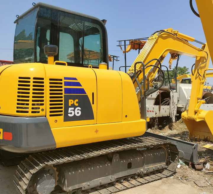 Used Komatsu PC56 Mini Excavator-Affordable,Durable,Reliable,Compact,and Efficient Construction Machinery - 挖掘机:图1 Used Komatsu PC56 Mini Excavator-Affordable,Durable,Reliable,Compact,and Efficient Construction Machinery - 挖掘机:图1
