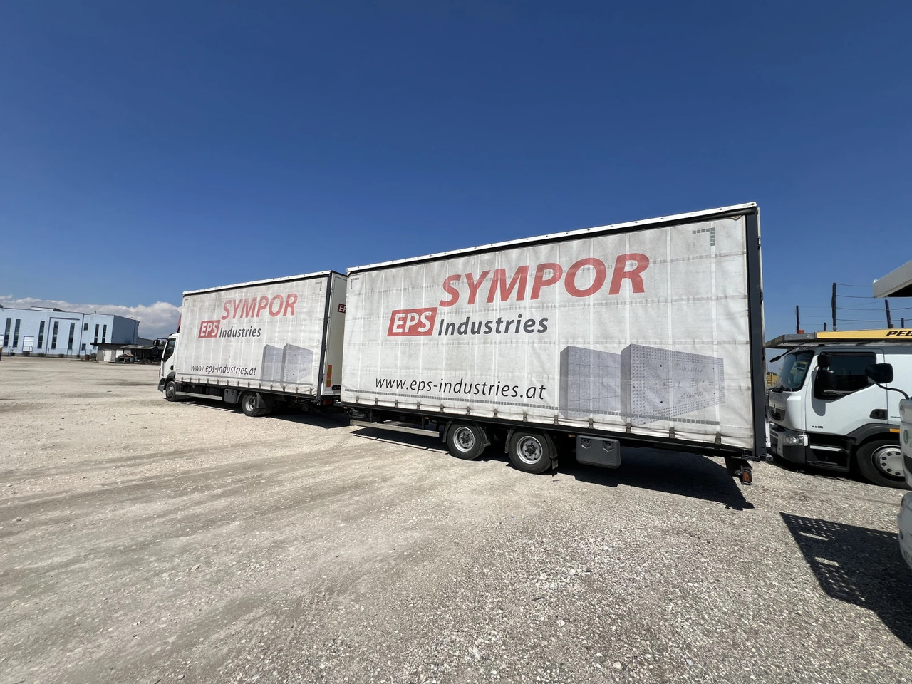 Daf Fa 7.85м., Euro5, Щора, Композиция, Mega, Внос - 侧帘卡车:图5 Daf Fa 7.85м., Euro5, Щора, Композиция, Mega, Внос - 侧帘卡车:图5