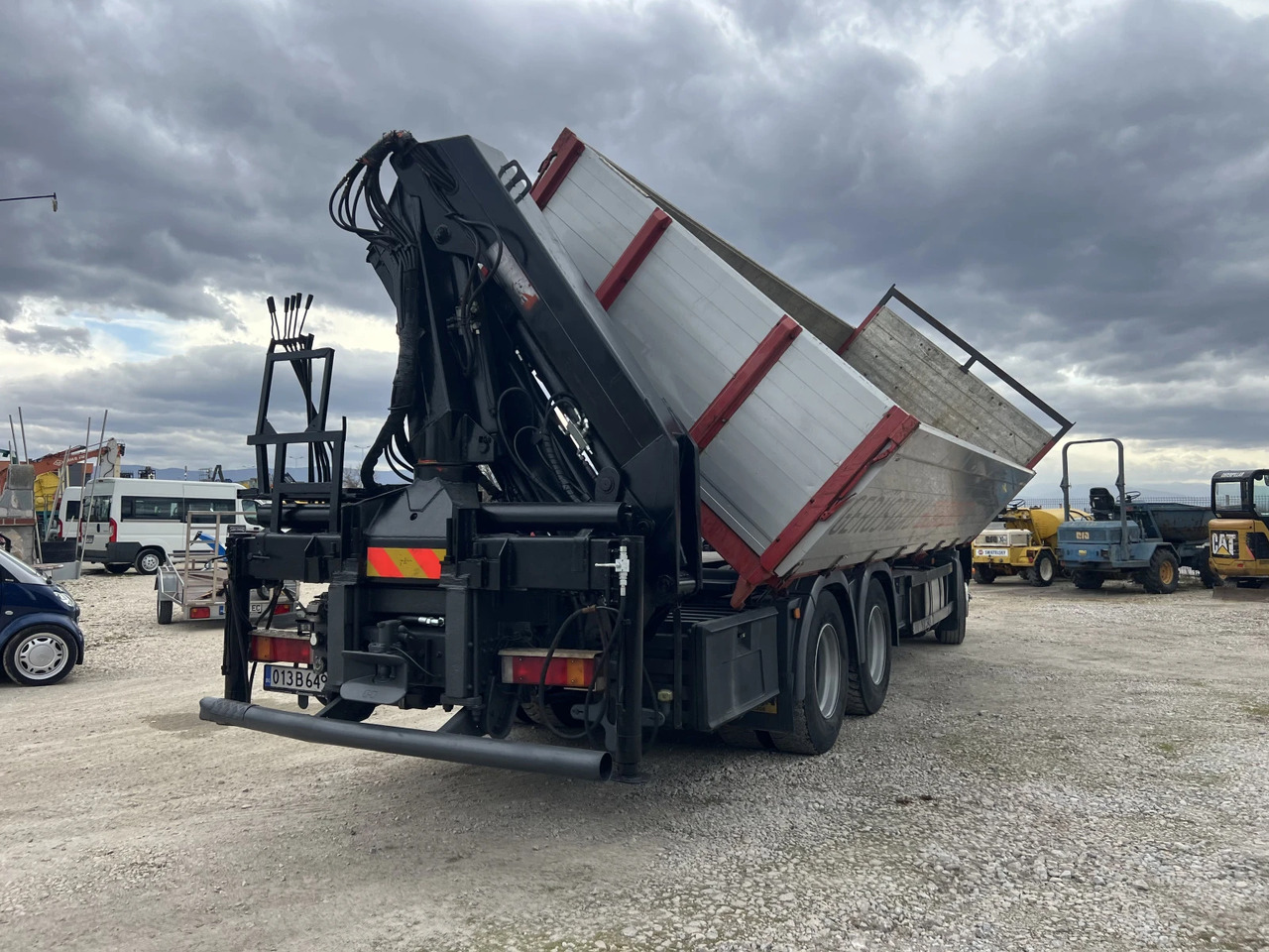 翻斗车, 起重车 Man Tga 6х4, Самосвал с Кран:图8 翻斗车, 起重车 Man Tga 6х4, Самосвал с Кран:图8