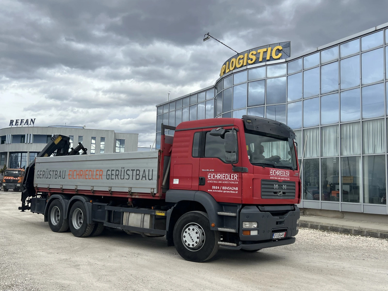 翻斗车, 起重车 Man Tga 6х4, Самосвал с Кран:图11 翻斗车, 起重车 Man Tga 6х4, Самосвал с Кран:图11