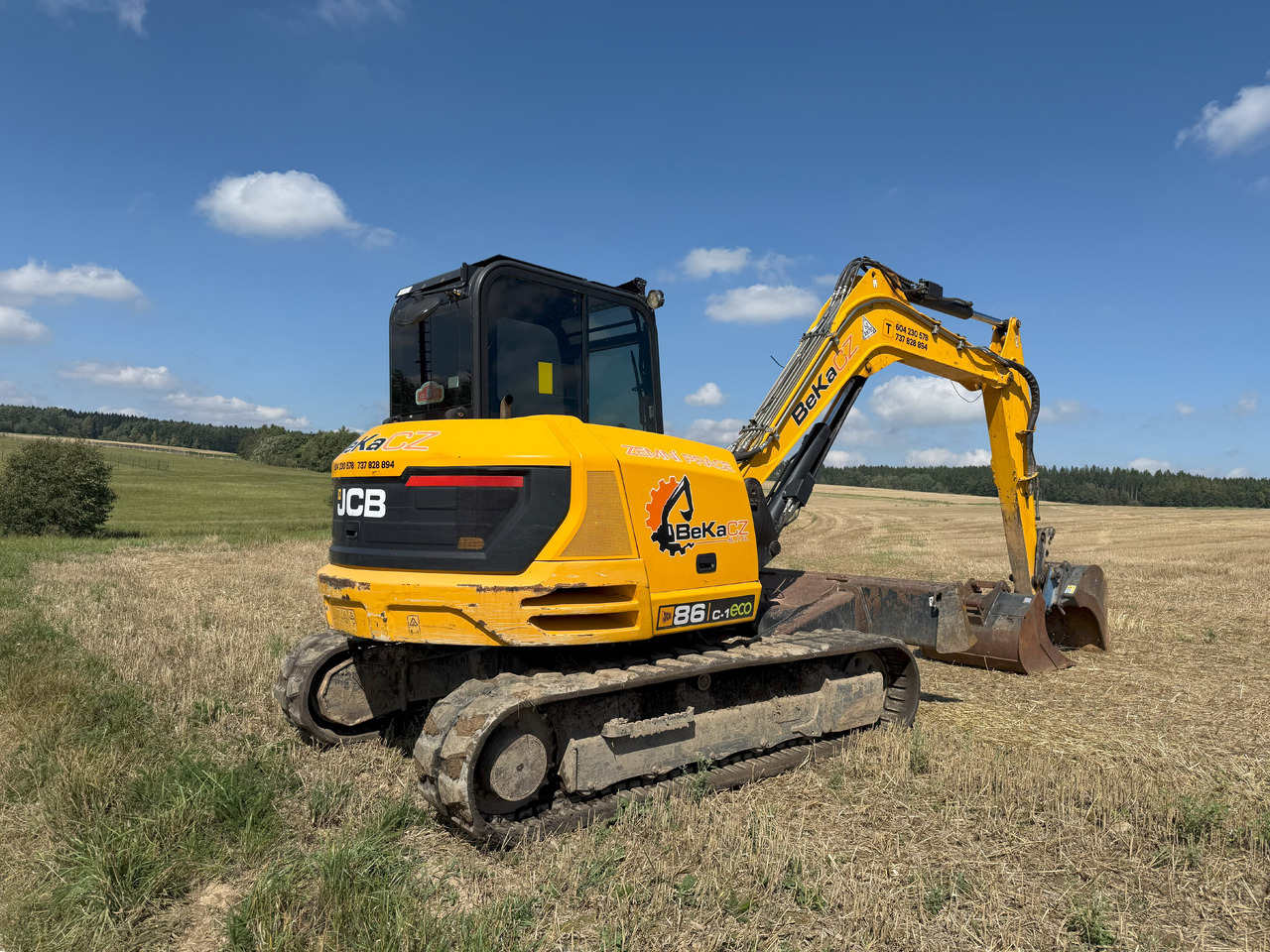 JCB 86C-1 - 挖掘机:图2 JCB 86C-1 - 挖掘机:图2