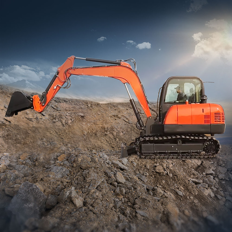 6T 6000Kg Crawler Excavator with Yanmar engine 37.4Kw - 小型挖掘机:图4 6T 6000Kg Crawler Excavator with Yanmar engine 37.4Kw - 小型挖掘机:图4