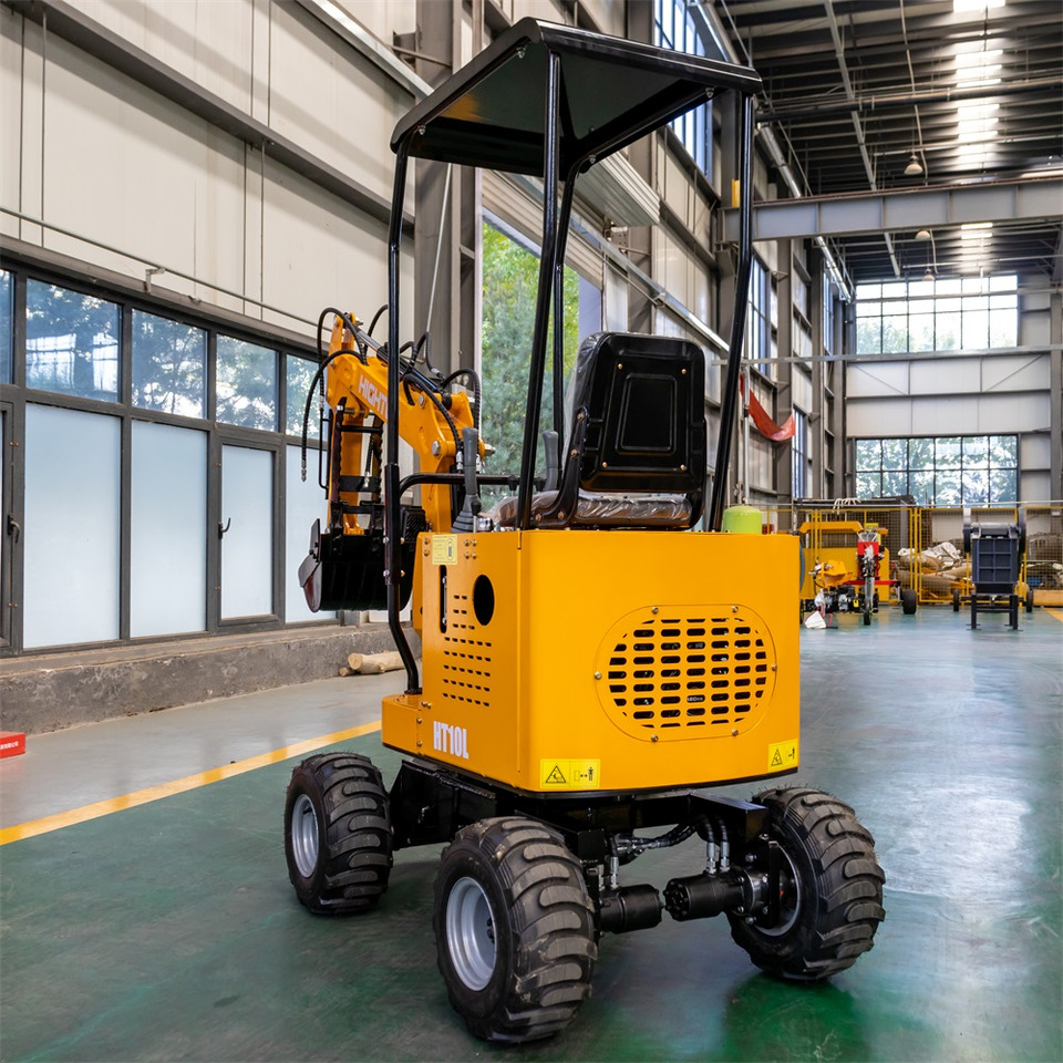 JINTOP HIGHTOP JT10L Wheel Excavator Mini Digger Small Digging machine with tyres - 建筑机械:图5 JINTOP HIGHTOP JT10L Wheel Excavator Mini Digger Small Digging machine with tyres - 建筑机械:图5