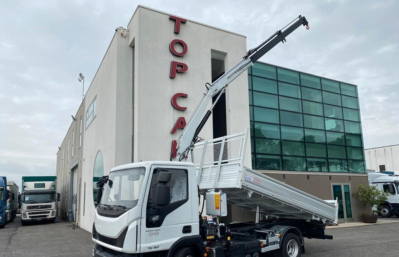 IVECO EUROCARGO 75E16 2019 RIBALTABILE E GRU - 翻斗车, 起重车:图2 IVECO EUROCARGO 75E16 2019 RIBALTABILE E GRU - 翻斗车, 起重车:图2