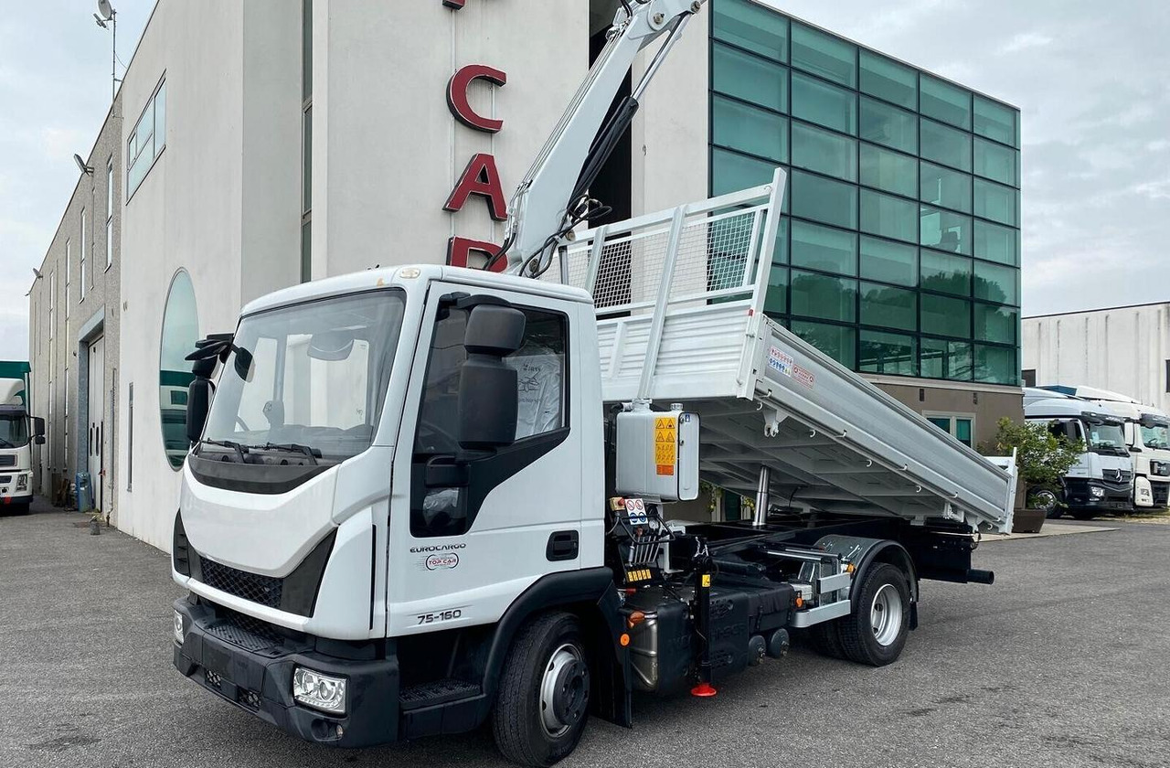 IVECO EUROCARGO 75E16 2019 RIBALTABILE E GRU - 翻斗车, 起重车:图3 IVECO EUROCARGO 75E16 2019 RIBALTABILE E GRU - 翻斗车, 起重车:图3