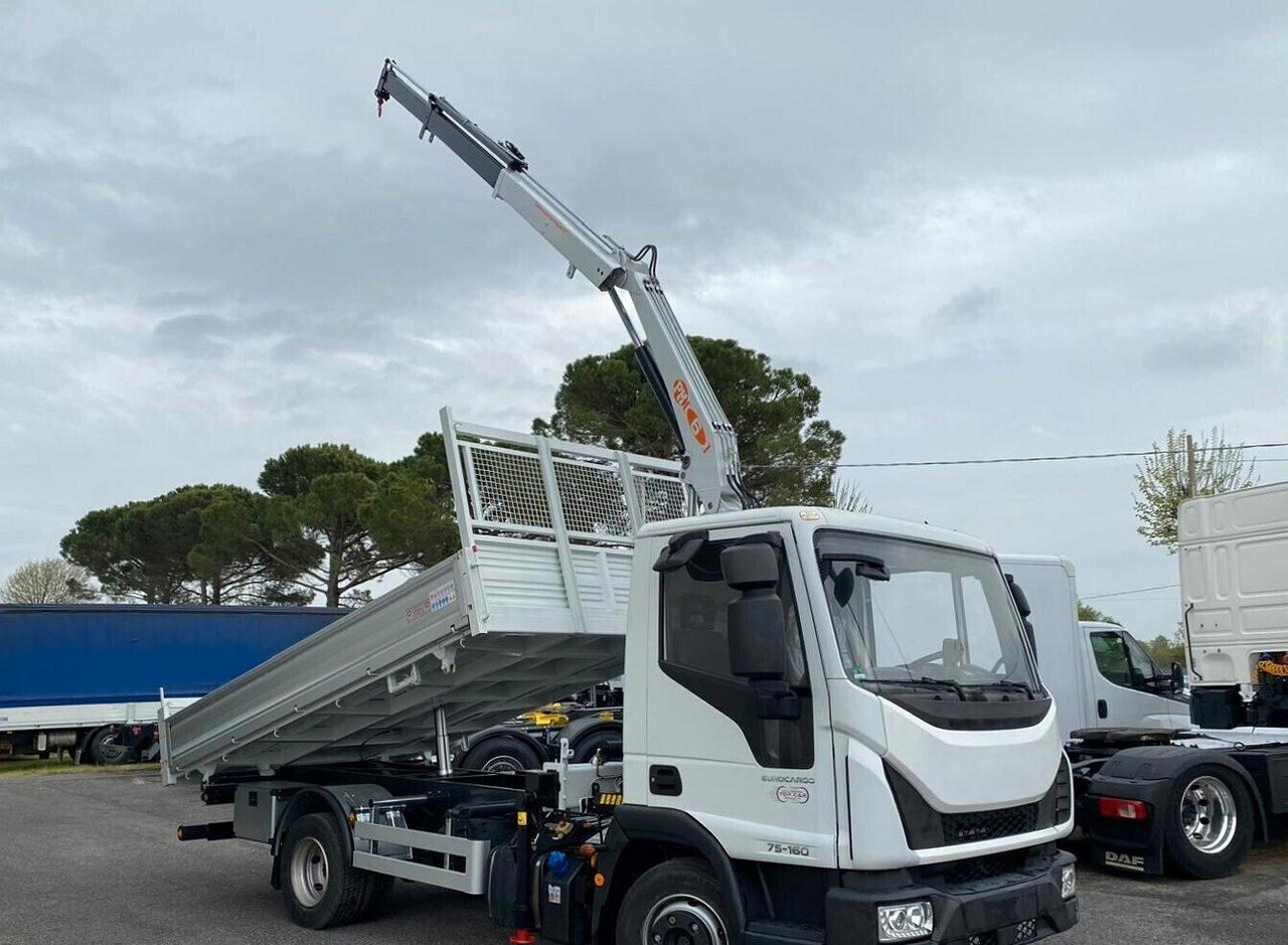 IVECO EUROCARGO 75E16 2019 RIBALTABILE E GRU - 翻斗车, 起重车:图4 IVECO EUROCARGO 75E16 2019 RIBALTABILE E GRU - 翻斗车, 起重车:图4