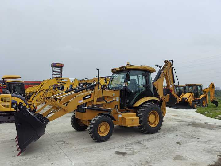 Cheap Prices Good Condition High Performance CAT 420F Used Backhoe Loader for Sale - 反铲装载机:图3 Cheap Prices Good Condition High Performance CAT 420F Used Backhoe Loader for Sale - 反铲装载机:图3