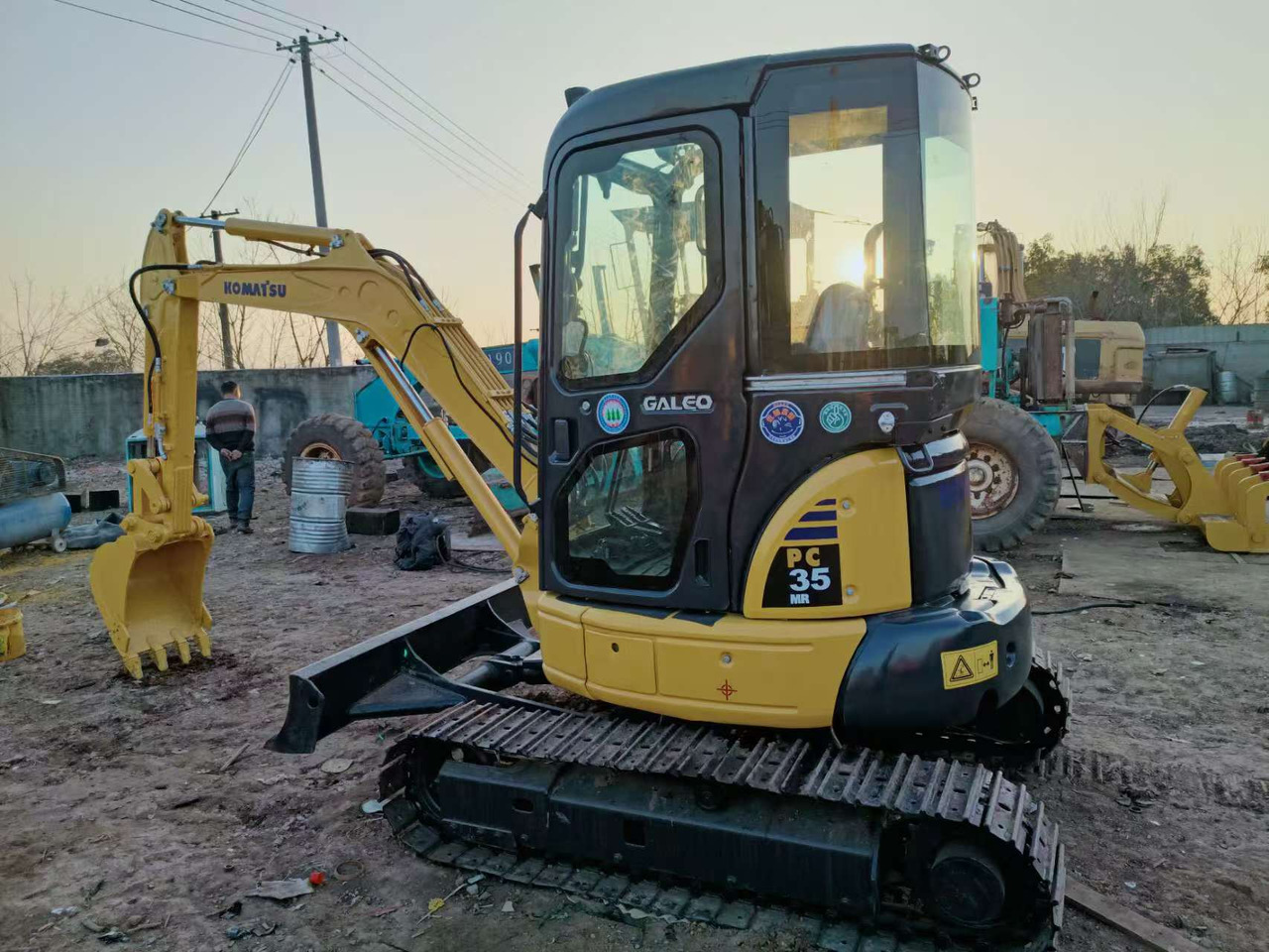 KOMATSU Best Quality Komatsu PC35mr Used Mini Excavator Earth-moving Machinery in Good Condition - 建筑机械:图2 KOMATSU Best Quality Komatsu PC35mr Used Mini Excavator Earth-moving Machinery in Good Condition - 建筑机械:图2