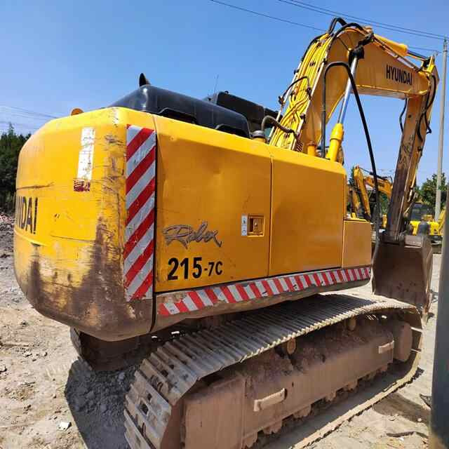 Second-hand Original Hyundai R215-7C Crawler Excavator - 履带式挖掘机:图2 Second-hand Original Hyundai R215-7C Crawler Excavator - 履带式挖掘机:图2