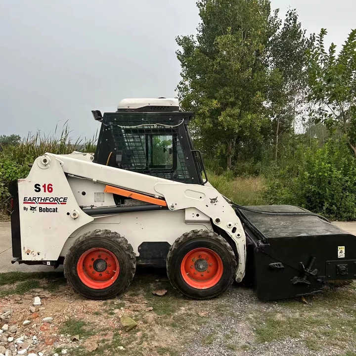 Used Bob Cat Bob Cat S16 Used Mini Skid Steer Wheel Loader Multifunctional Track Loaders Bobcat S16 2.7 Ton - 滑移装载机:图1 Used Bob Cat Bob Cat S16 Used Mini Skid Steer Wheel Loader Multifunctional Track Loaders Bobcat S16 2.7 Ton - 滑移装载机:图1