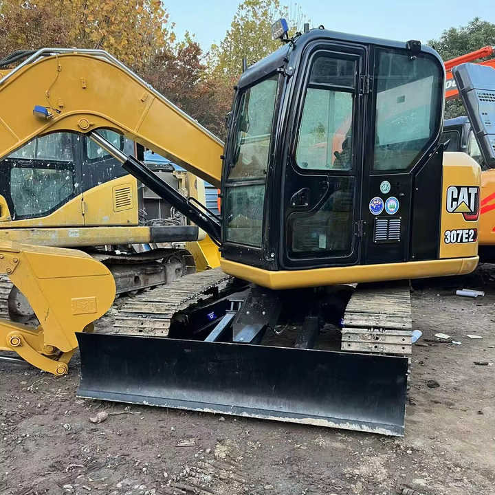 Used Caterpillar CAT 307E2 Crawler Mini Hydraulic Digger Second Hand Cat 307E2 Excavator - 挖掘机:图1 Used Caterpillar CAT 307E2 Crawler Mini Hydraulic Digger Second Hand Cat 307E2 Excavator - 挖掘机:图1