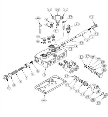 Cewka elektrozaworu skrzyni biegów Case Magnum MX 234497A3 - 备件 适用于 农业机械:图2 Cewka elektrozaworu skrzyni biegów Case Magnum MX 234497A3 - 备件 适用于 农业机械:图2