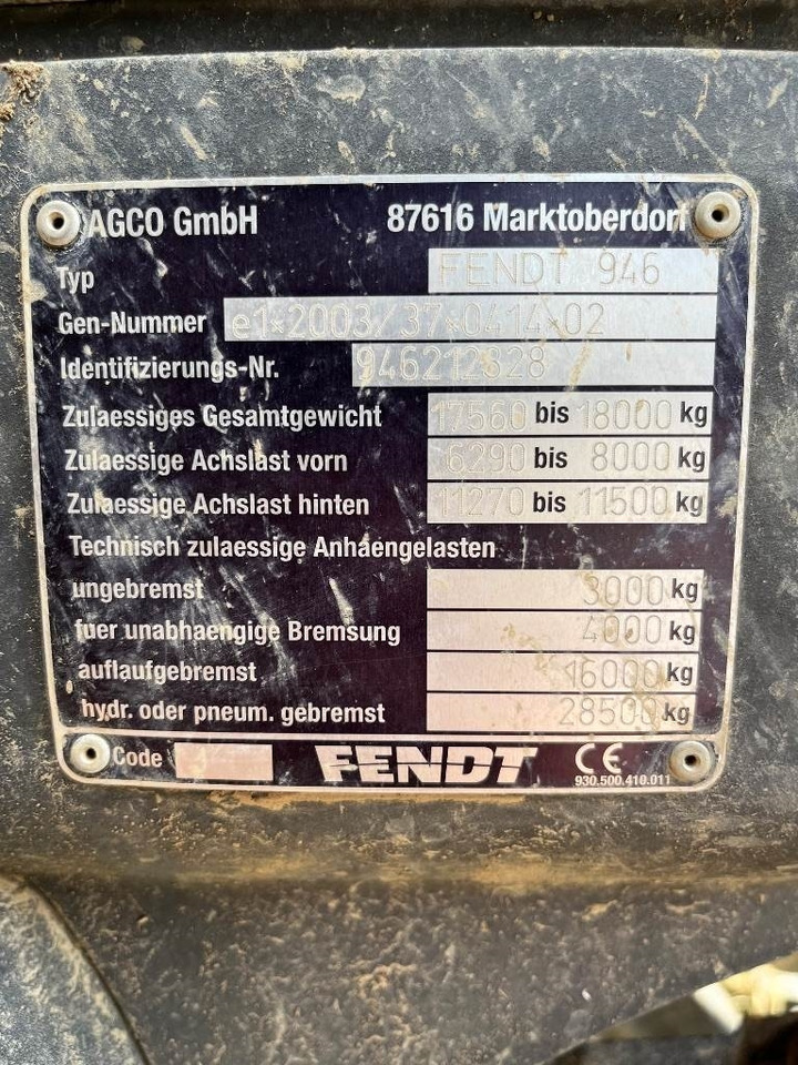 Fendt 939 Vario - 拖拉机:图5 Fendt 939 Vario - 拖拉机:图5