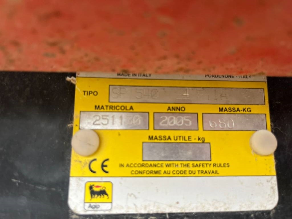 Gaspardo SP 540 租赁 Gaspardo SP 540:图7 Gaspardo SP 540 租赁 Gaspardo SP 540:图7