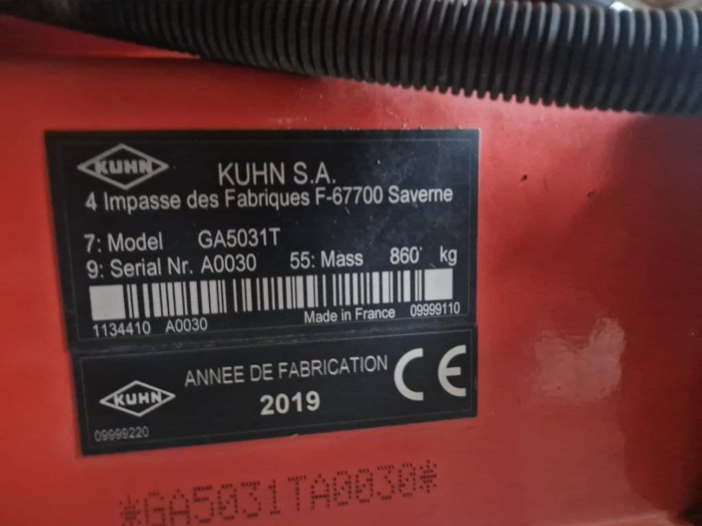 Kuhn 5031T - 翻草机/ 搂草机:图3 Kuhn 5031T - 翻草机/ 搂草机:图3