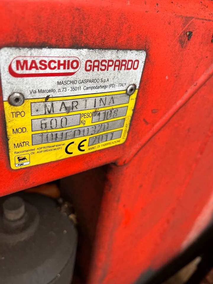 Maschio Martina 600 - 市政/ 专用车辆:图2 Maschio Martina 600 - 市政/ 专用车辆:图2