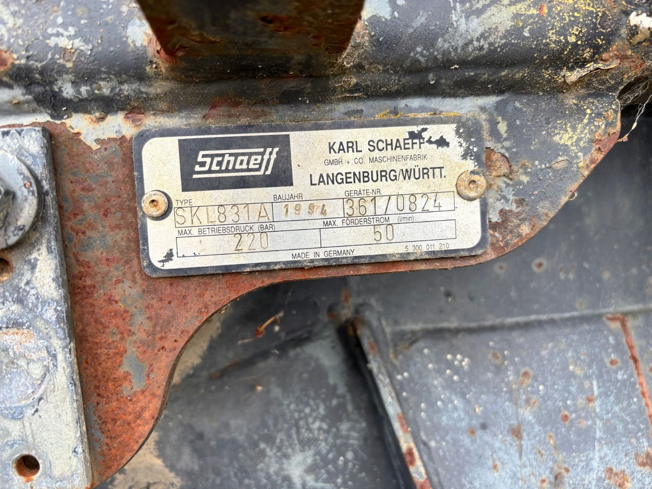 Schaeff Seitenkippschaufel - 轮式装载机:图3 Schaeff Seitenkippschaufel - 轮式装载机:图3