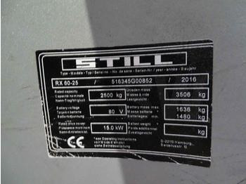 Still R60-25 RX60-25 - 电动叉车:图5 Still R60-25 RX60-25 - 电动叉车:图5