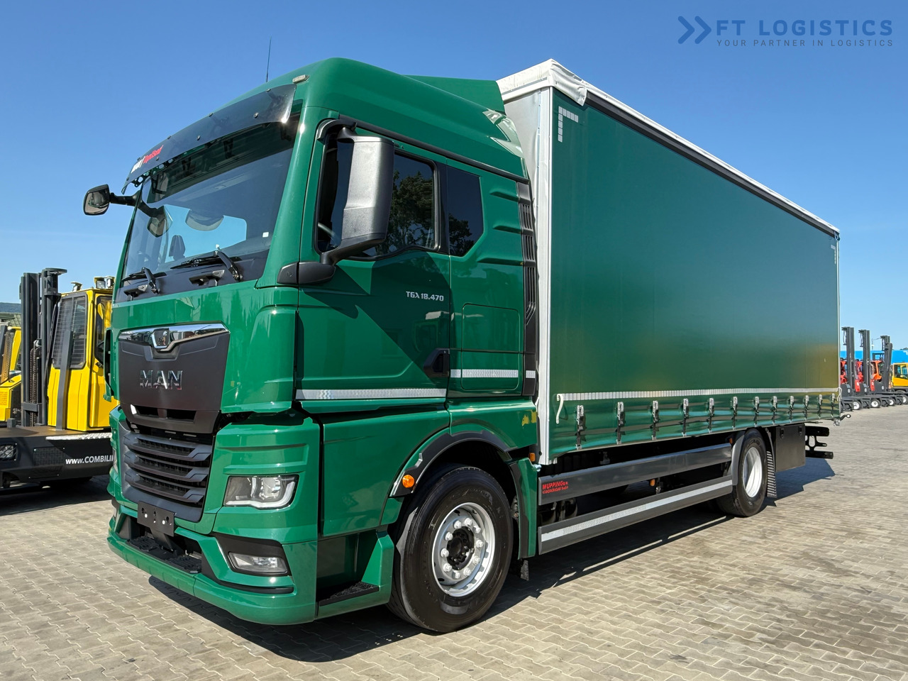MAN TGX 18.470 / 19 PALLETS / NEW MODEL / RETARDER / EXCELLENT CONDITION - 侧帘卡车:图2 MAN TGX 18.470 / 19 PALLETS / NEW MODEL / RETARDER / EXCELLENT CONDITION - 侧帘卡车:图2