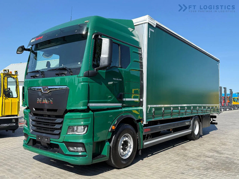MAN TGX 18.470 TGX 18.470 / 19 PALLETS / NEW MODEL / RETARDER / PERFECT CONDITION - 侧帘卡车:图4 MAN TGX 18.470 TGX 18.470 / 19 PALLETS / NEW MODEL / RETARDER / PERFECT CONDITION - 侧帘卡车:图4