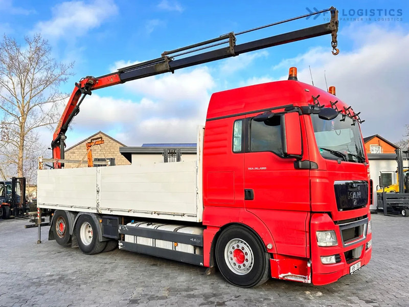 MAN TGX 26.480 Ciężarówka burtowa MAN TGX 26.480 6X2 / PALFINGER PK9002-EH B Crane / 80% Michelin Tire Dodać do ulubionych - 起重车:图5 MAN TGX 26.480 Ciężarówka burtowa MAN TGX 26.480 6X2 / PALFINGER PK9002-EH B Crane / 80% Michelin Tire Dodać do ulubionych - 起重车:图5