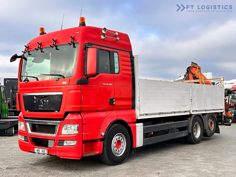 MAN TGX 26.480 Ciężarówka burtowa MAN TGX 26.480 6X2 / PALFINGER PK9002-EH B Crane / 80% Michelin - 起重车:图4 MAN TGX 26.480 Ciężarówka burtowa MAN TGX 26.480 6X2 / PALFINGER PK9002-EH B Crane / 80% Michelin - 起重车:图4