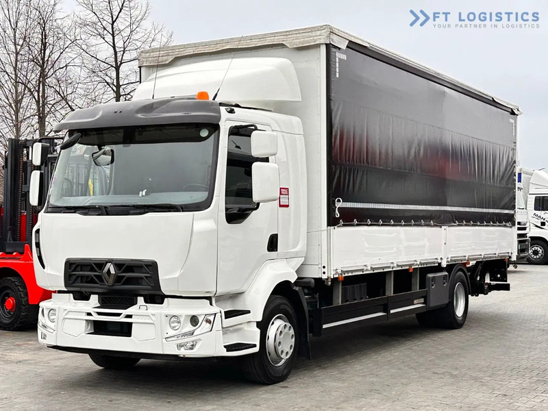 Renault Midlum 250 Renault D 250 / AUTOMATIC / 4X2 / 18 PALLETS / TAIL LIFT / SIDE BOARDS / curtainsider truck - 侧帘卡车:图2 Renault Midlum 250 Renault D 250 / AUTOMATIC / 4X2 / 18 PALLETS / TAIL LIFT / SIDE BOARDS / curtainsider truck - 侧帘卡车:图2