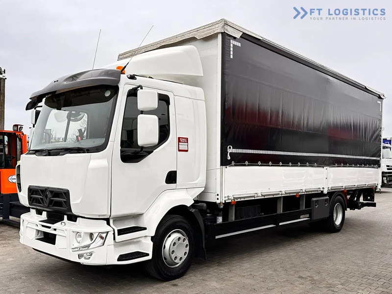 Renault Midlum 250 Renault D 250 / AUTOMATIC / 4X2 / 18 PALLETS / TAIL LIFT / SIDE BOARDS / curtainsider truck - 侧帘卡车:图1 Renault Midlum 250 Renault D 250 / AUTOMATIC / 4X2 / 18 PALLETS / TAIL LIFT / SIDE BOARDS / curtainsider truck - 侧帘卡车:图1