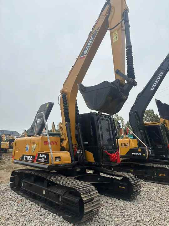 China Brand Used Sany China Brand Used Sany Sy155c Mini Excavator 6ton Crawler Earth Digger Machine for Sale - 履带式挖掘机:图4 China Brand Used Sany China Brand Used Sany Sy155c Mini Excavator 6ton Crawler Earth Digger Machine for Sale - 履带式挖掘机:图4