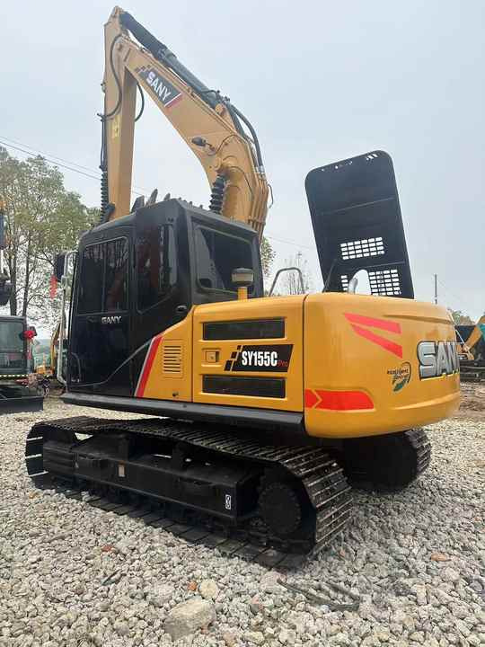 China Brand Used Sany China Brand Used Sany Sy155c Mini Excavator 6ton Crawler Earth Digger Machine for Sale - 履带式挖掘机:图3 China Brand Used Sany China Brand Used Sany Sy155c Mini Excavator 6ton Crawler Earth Digger Machine for Sale - 履带式挖掘机:图3