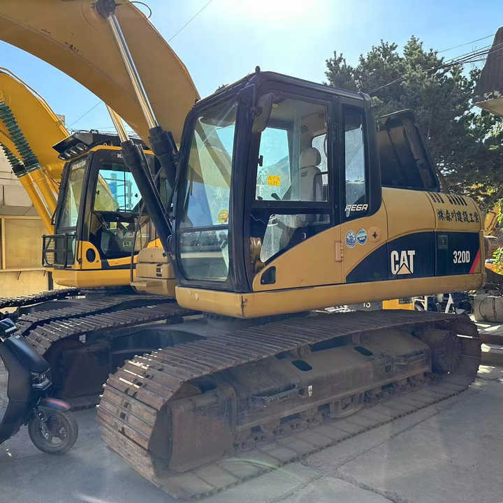 履带式挖掘机 Original Japan Cheap Crawler Cat Excavator Cat 320d Used Excavator Caterpillar Machinery Digger Used CAT 320D Excavators：图1