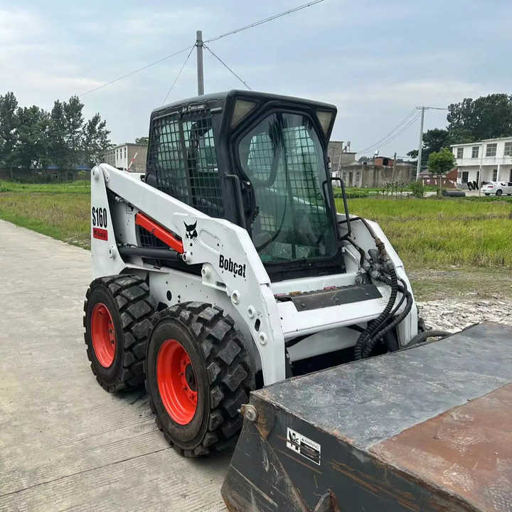 Used Bob Cat Bob Cat S160 Used Mini Skid Steer Wheel Loader Multifunctional Track Loaders Bobcat S160 2.7 Ton - 轮式装载机:图1 Used Bob Cat Bob Cat S160 Used Mini Skid Steer Wheel Loader Multifunctional Track Loaders Bobcat S160 2.7 Ton - 轮式装载机:图1