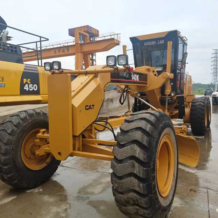 Used Cat 140K New Model Grader Popular Brand Japan Cat Hydraulic Machinery Construction Equipment - 平路机:图1 Used Cat 140K New Model Grader Popular Brand Japan Cat Hydraulic Machinery Construction Equipment - 平路机:图1