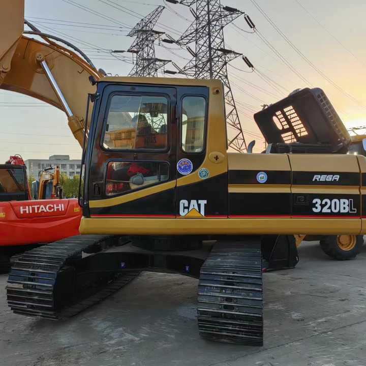 Used Cat Excavator Japan 20 Tons Digger Machinery Caterpillar CAT 320BL for Sale Cat 320B 320BL 320C 320D 320CL 320DL in Stock - 挖掘机:图1 Used Cat Excavator Japan 20 Tons Digger Machinery Caterpillar CAT 320BL for Sale Cat 320B 320BL 320C 320D 320CL 320DL in Stock - 挖掘机:图1