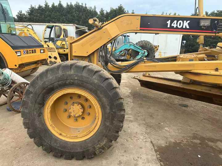 Used Caterpillar CAT 140k Land Road Motor Grader CAT140k Used Grader Cheap Price for Sale - 平路机:图4 Used Caterpillar CAT 140k Land Road Motor Grader CAT140k Used Grader Cheap Price for Sale - 平路机:图4