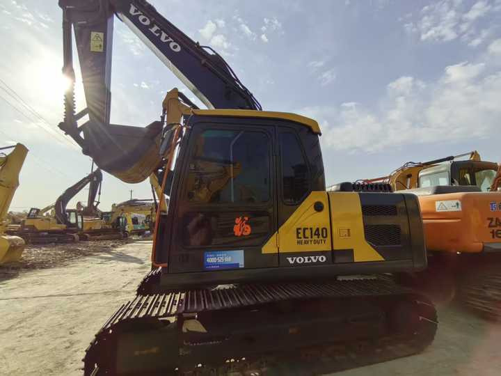 Used Volvo 14 tonne crawler excavator Volvo ec140 excavator powerful low price good quality for sale - 履带式挖掘机:图3 Used Volvo 14 tonne crawler excavator Volvo ec140 excavator powerful low price good quality for sale - 履带式挖掘机:图3