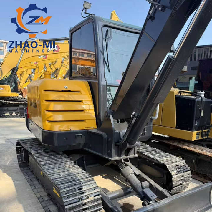 Volvo EC60D Used Mini Excavator 6t Hot Sale Second Hand Famous Brand Road Machine - 小型挖掘机:图1 Volvo EC60D Used Mini Excavator 6t Hot Sale Second Hand Famous Brand Road Machine - 小型挖掘机:图1