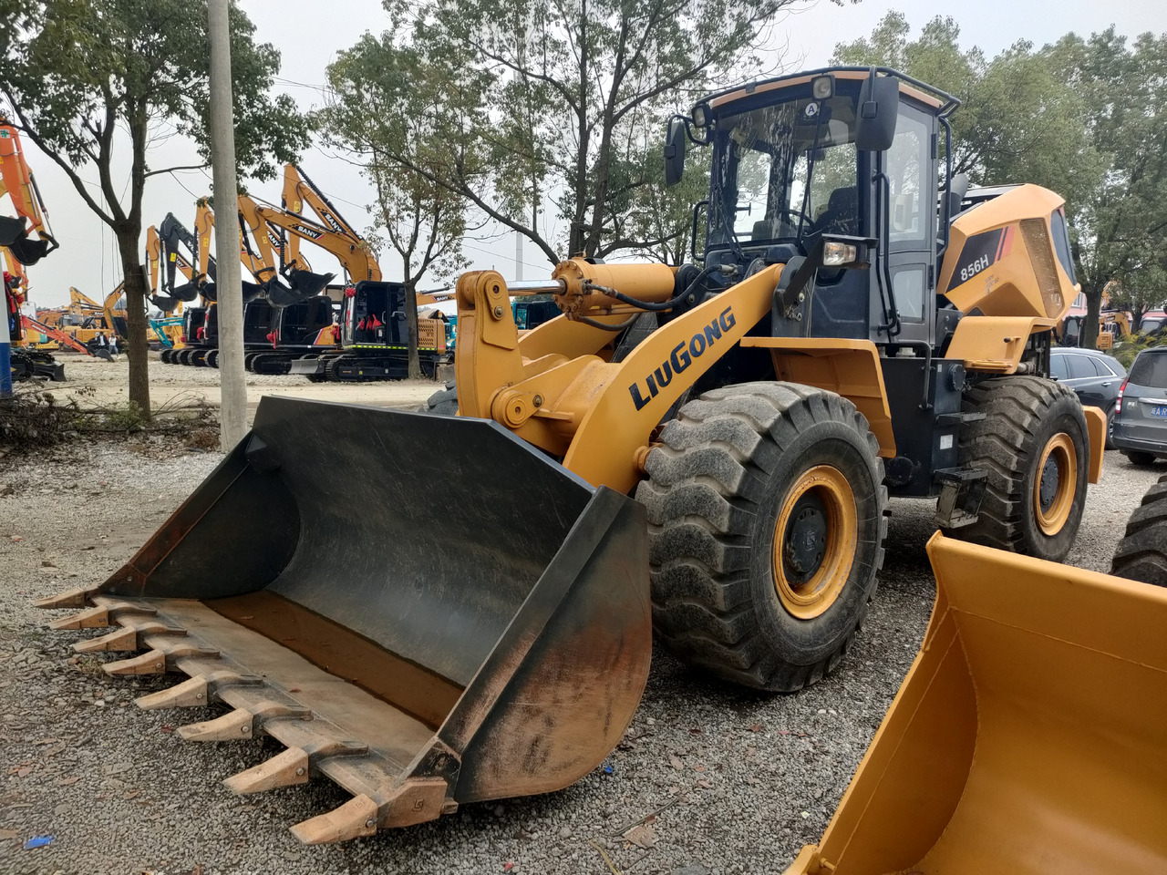 WHEEL LOADER Used Liugong856h Wheel Loader Machine Mini Telehandler Used Liugong Wheel Loader Cummins Engine Loader - 轮式装载机:图4 WHEEL LOADER Used Liugong856h Wheel Loader Machine Mini Telehandler Used Liugong Wheel Loader Cummins Engine Loader - 轮式装载机:图4