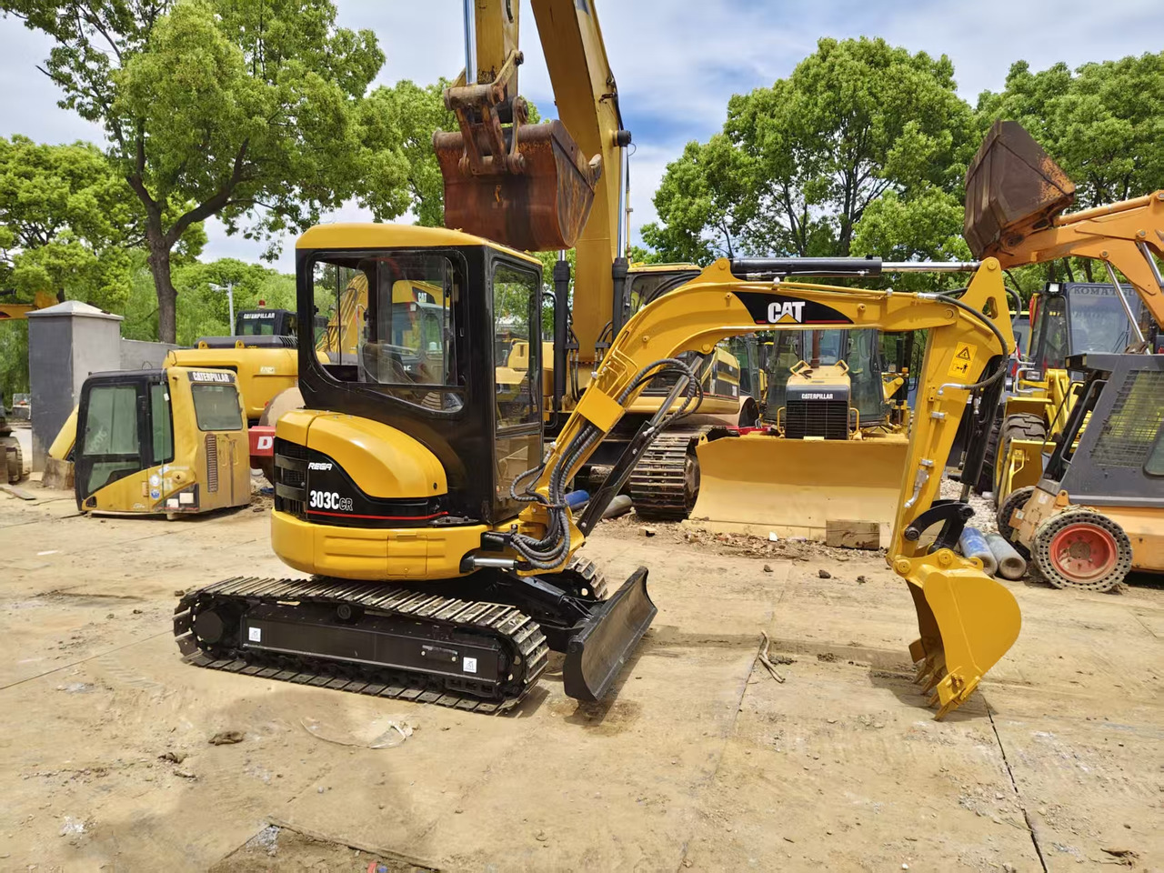 CATERPILLAR 303CR - 小型挖掘机:图3 CATERPILLAR 303CR - 小型挖掘机:图3