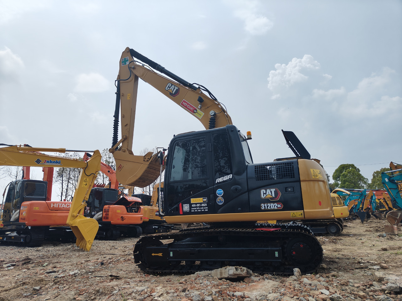 CATERPILLAR 312D - 小型挖掘机:图1 CATERPILLAR 312D - 小型挖掘机:图1