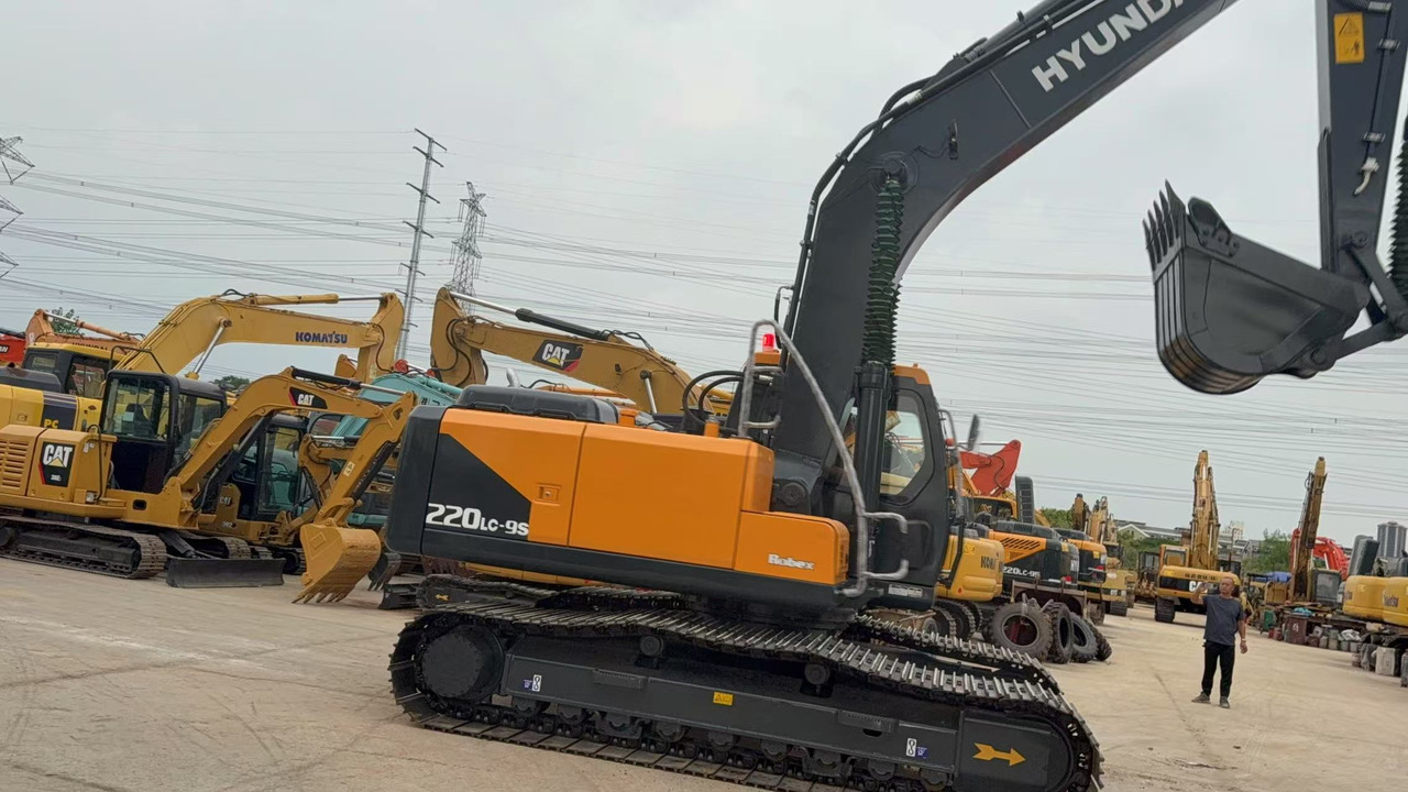 HYUNDAI R220LC-9S - 履带式挖掘机:图3 HYUNDAI R220LC-9S - 履带式挖掘机:图3
