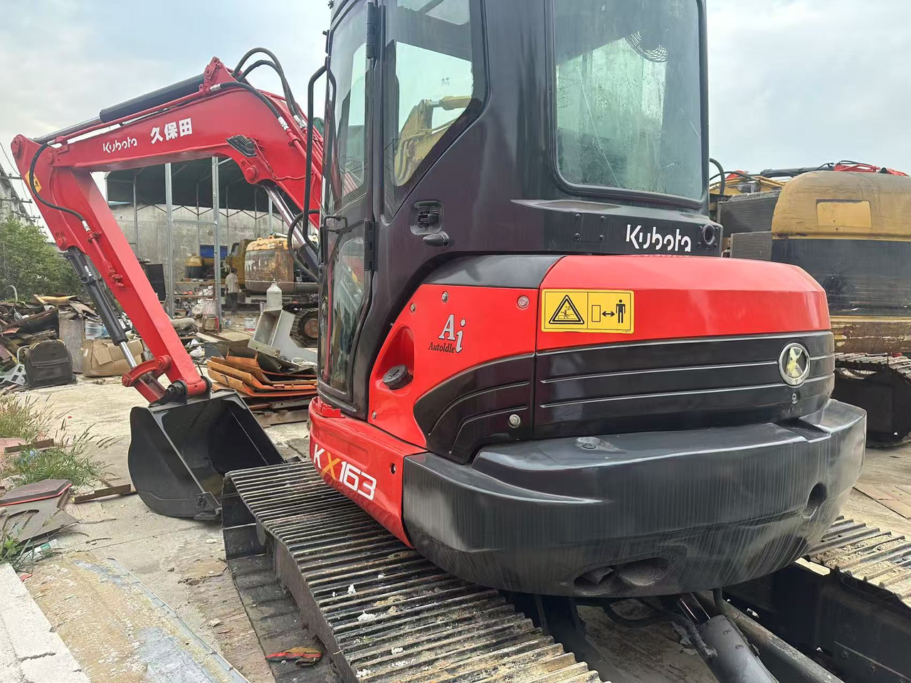 KUBOTA KX163 - 小型挖掘机:图2 KUBOTA KX163 - 小型挖掘机:图2