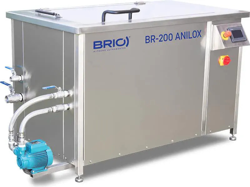 BRIO Ultrasonics BR-200 ANILOX Anilox roller cleaning machine - 超声波清洗机:图2 BRIO Ultrasonics BR-200 ANILOX Anilox roller cleaning machine - 超声波清洗机:图2